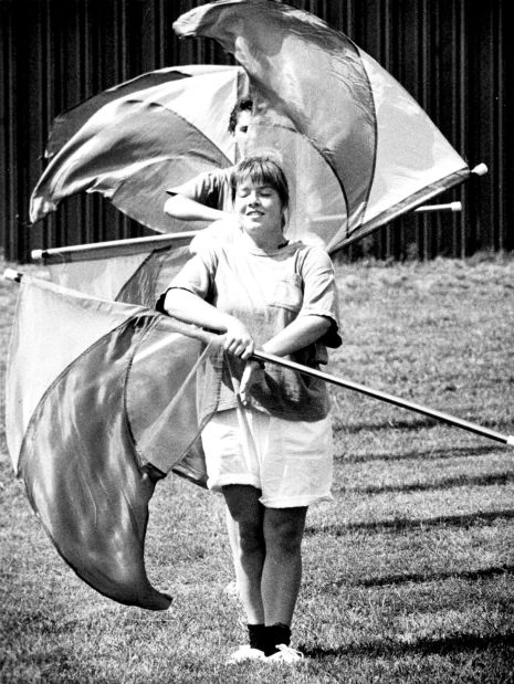 Looking Back MHS Color Guard